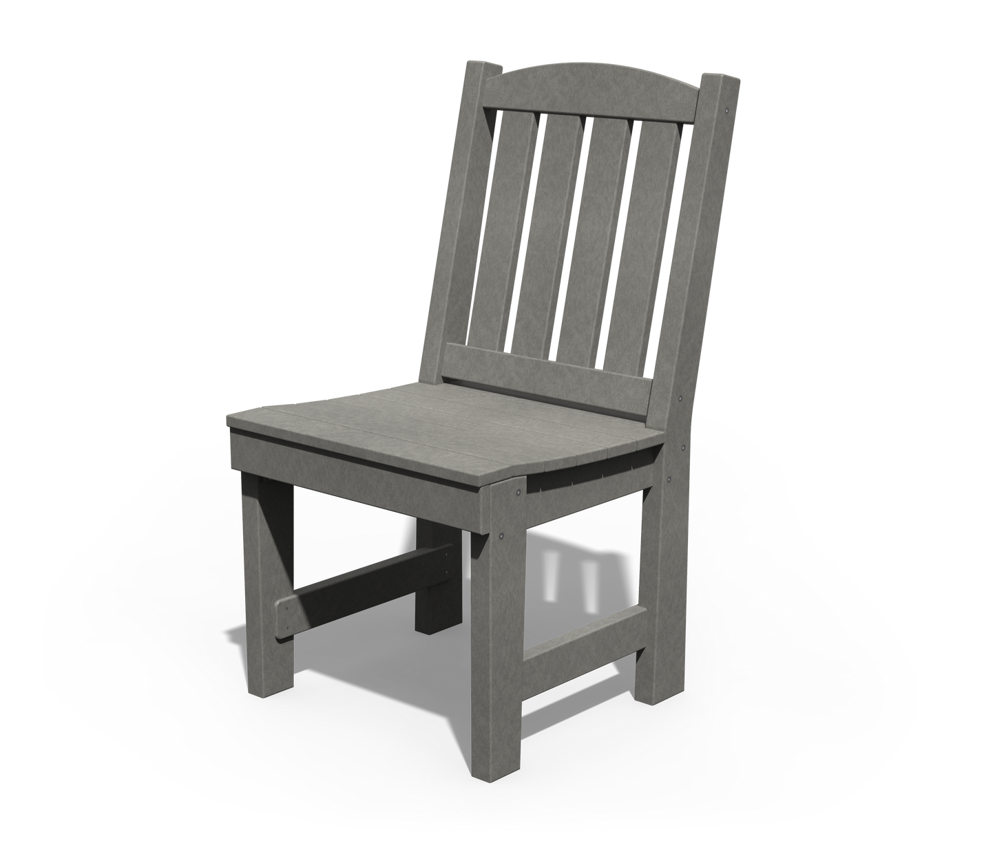 Patiova Recycled Plastic English Garden Dining Side Chair - LEAD TIME TO SHIP 3 WEEKS