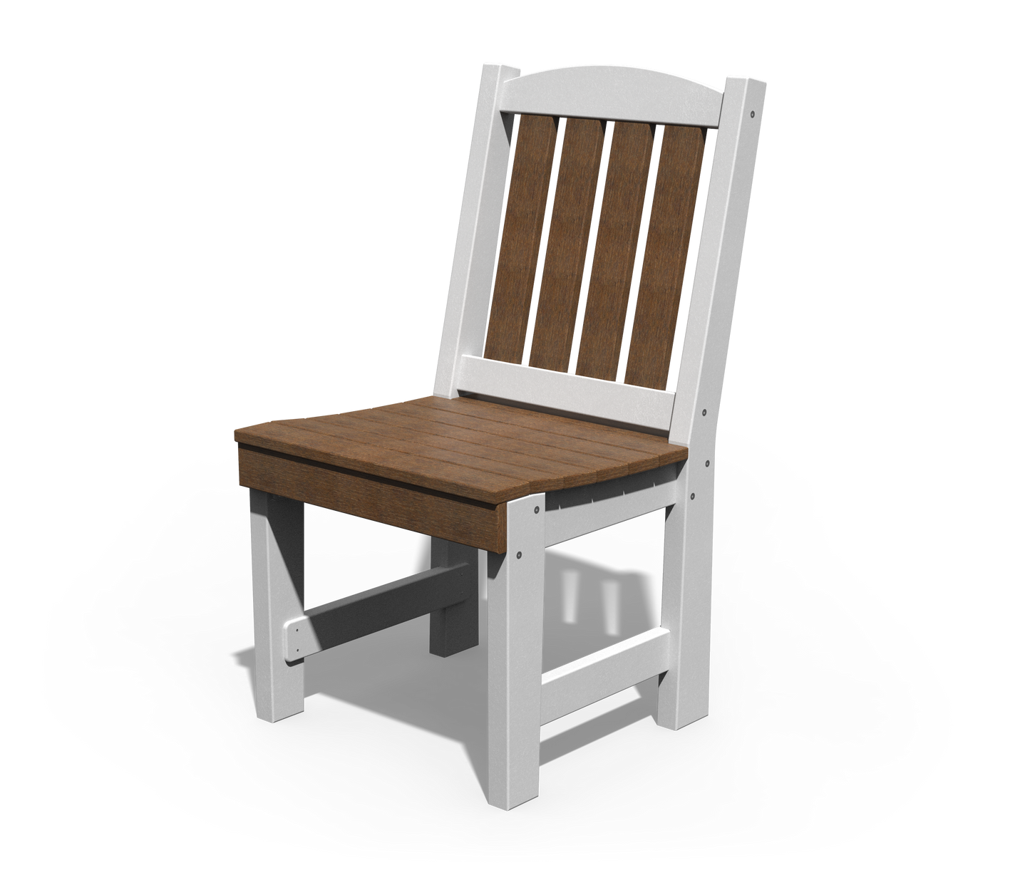 Patiova Recycled Plastic English Garden Dining Side Chair - LEAD TIME TO SHIP 3 WEEKS