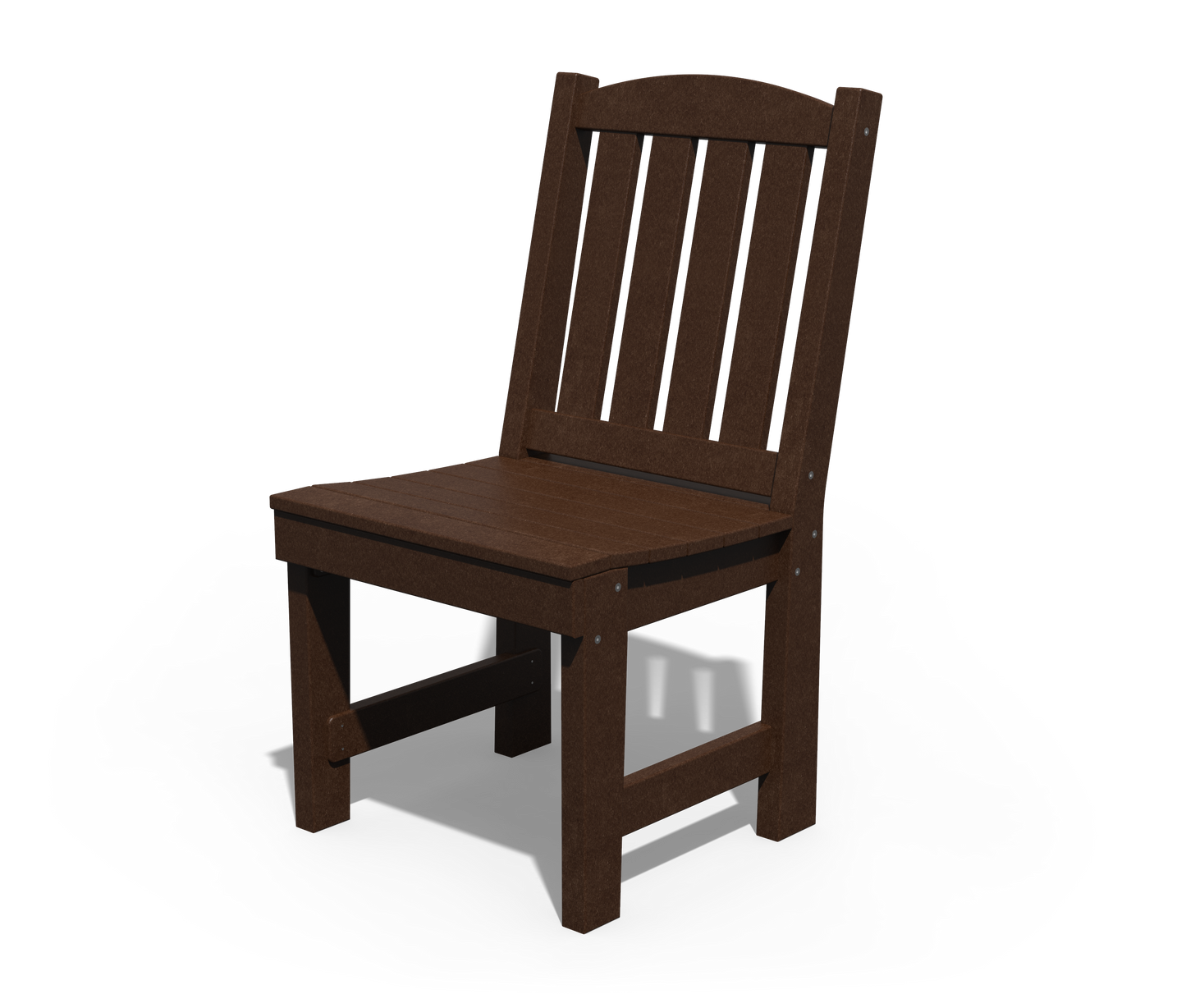 Patiova Recycled Plastic English Garden Dining Side Chair - LEAD TIME TO SHIP 3 WEEKS