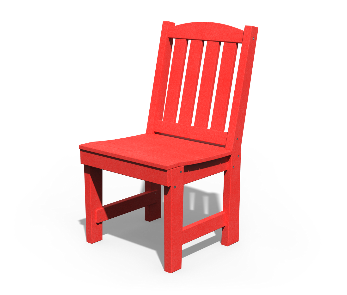 Patiova Recycled Plastic English Garden Dining Side Chair - LEAD TIME TO SHIP 3 WEEKS