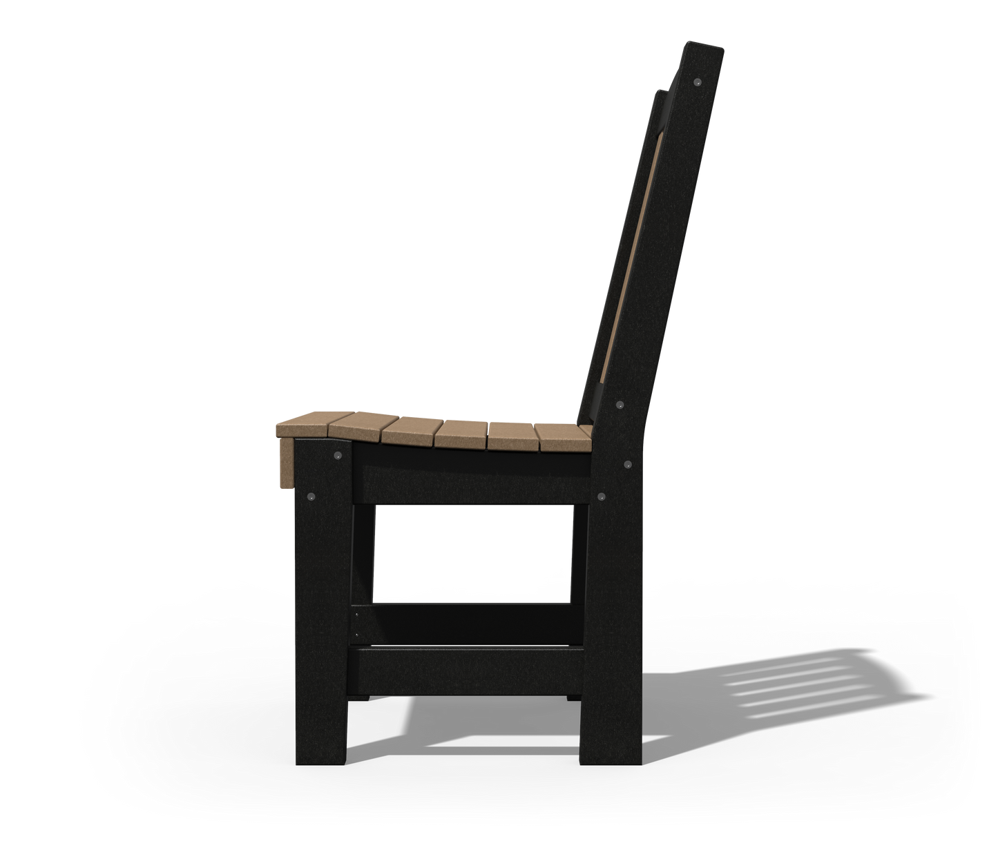 Patiova Recycled Plastic English Garden Dining Side Chair - LEAD TIME TO SHIP 3 WEEKS