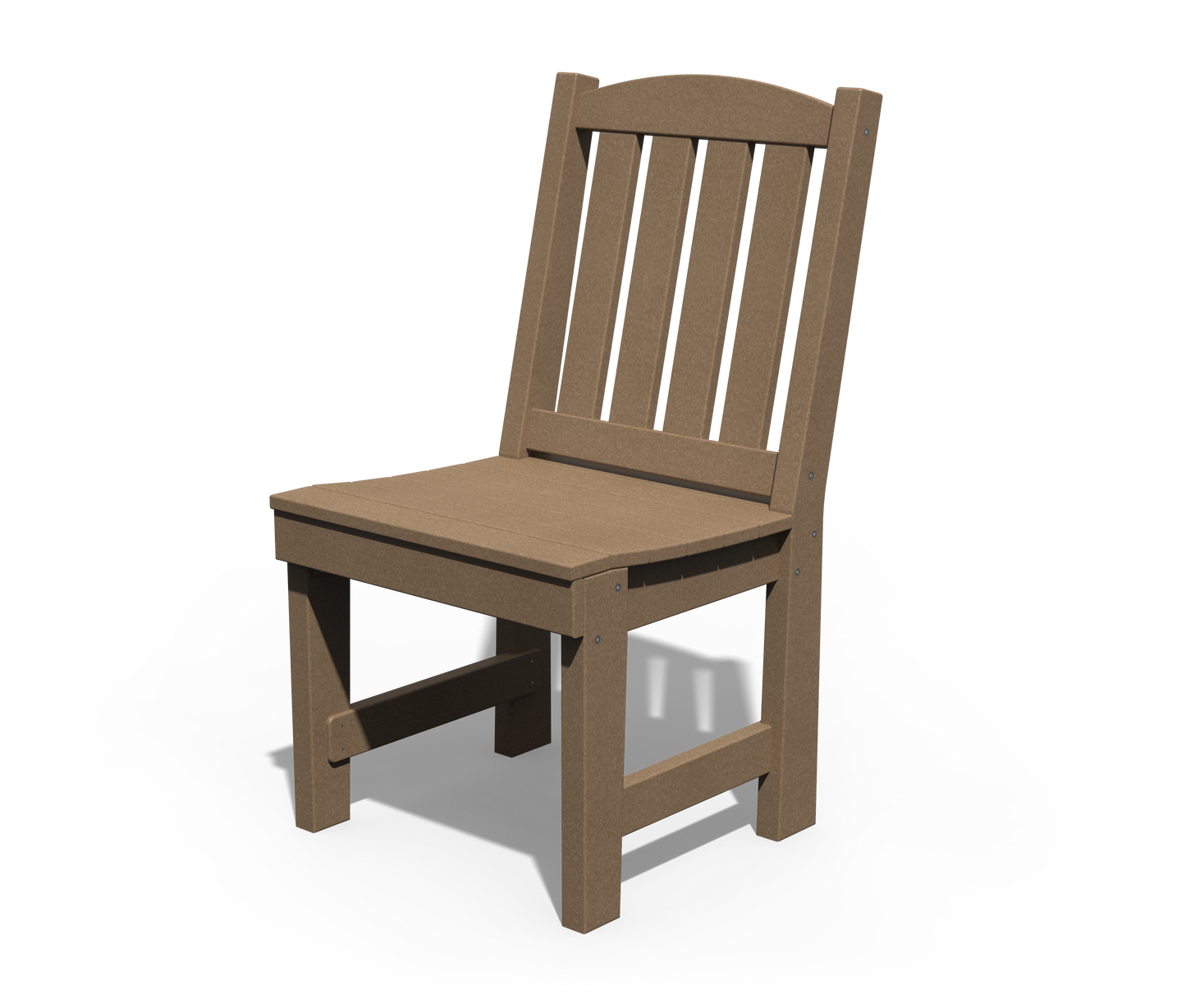 Patiova Recycled Plastic English Garden Dining Side Chair - LEAD TIME TO SHIP 3 WEEKS