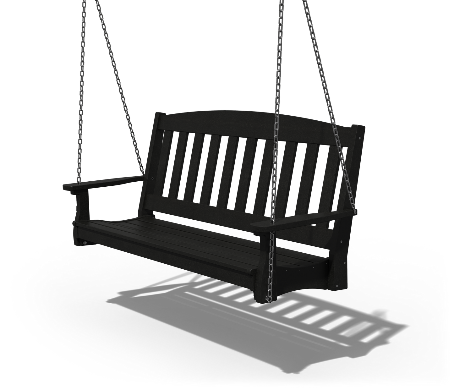 Patiova Recycled Plastic 5' English Garden Hanging Swing - LEAD TIME TO SHIP 3 WEEKS