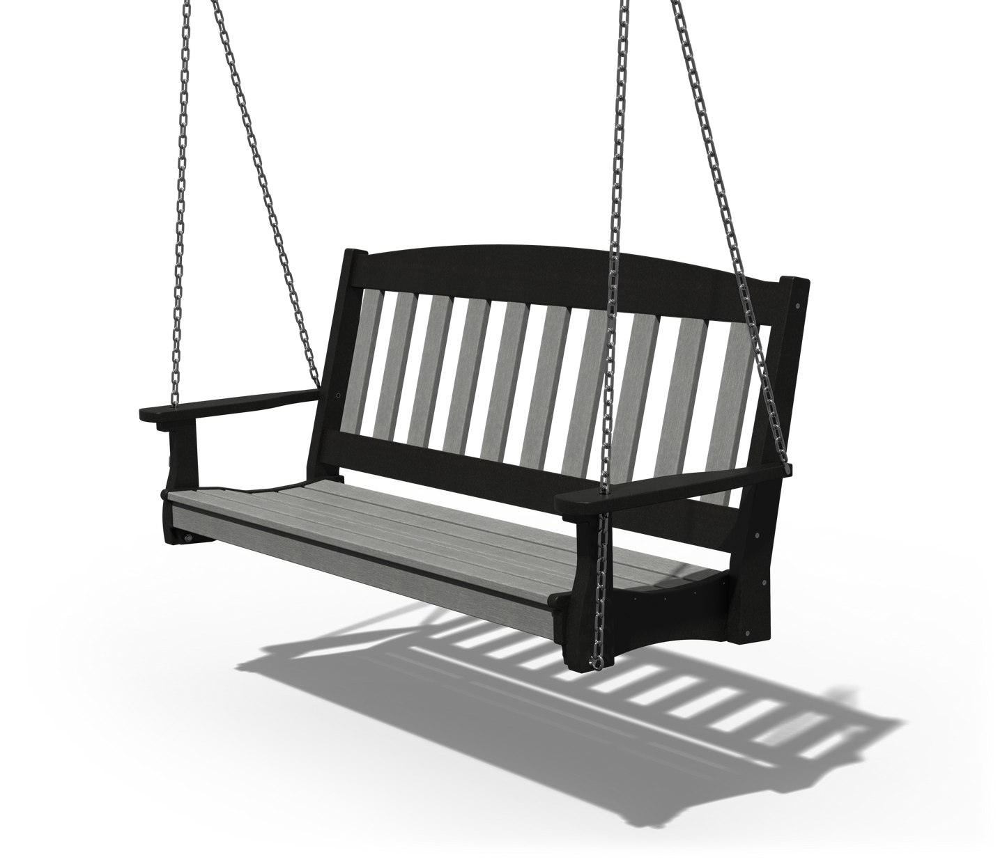 Patiova Recycled Plastic 5' English Garden Hanging Swing - LEAD TIME TO SHIP 3 WEEKS