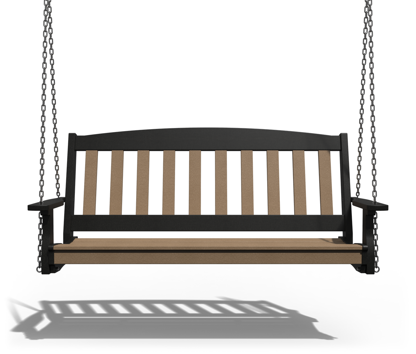 Patiova Recycled Plastic 5' English Garden Hanging Swing - LEAD TIME TO SHIP 3 WEEKS