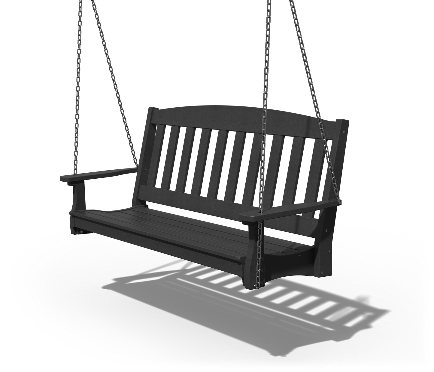 Patiova Recycled Plastic 5' English Garden Hanging Swing - LEAD TIME TO SHIP 3 WEEKS