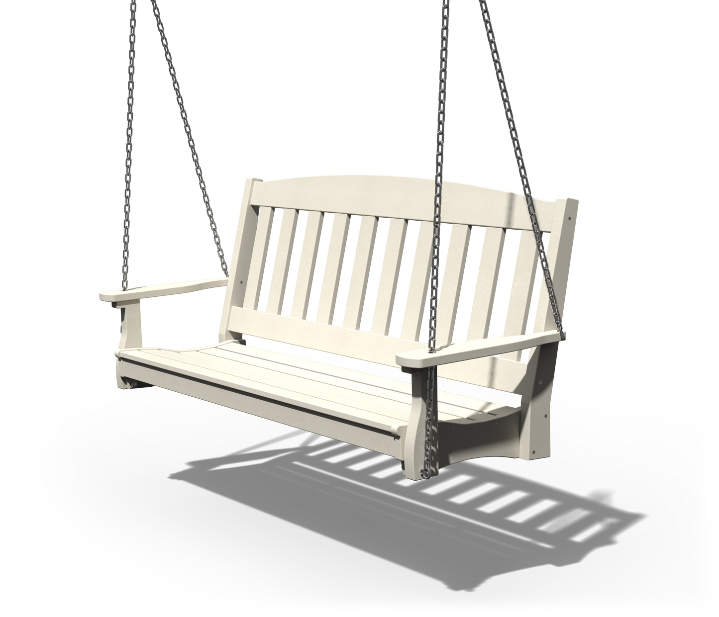 Patiova Recycled Plastic 5' English Garden Hanging Swing - LEAD TIME TO SHIP 3 WEEKS