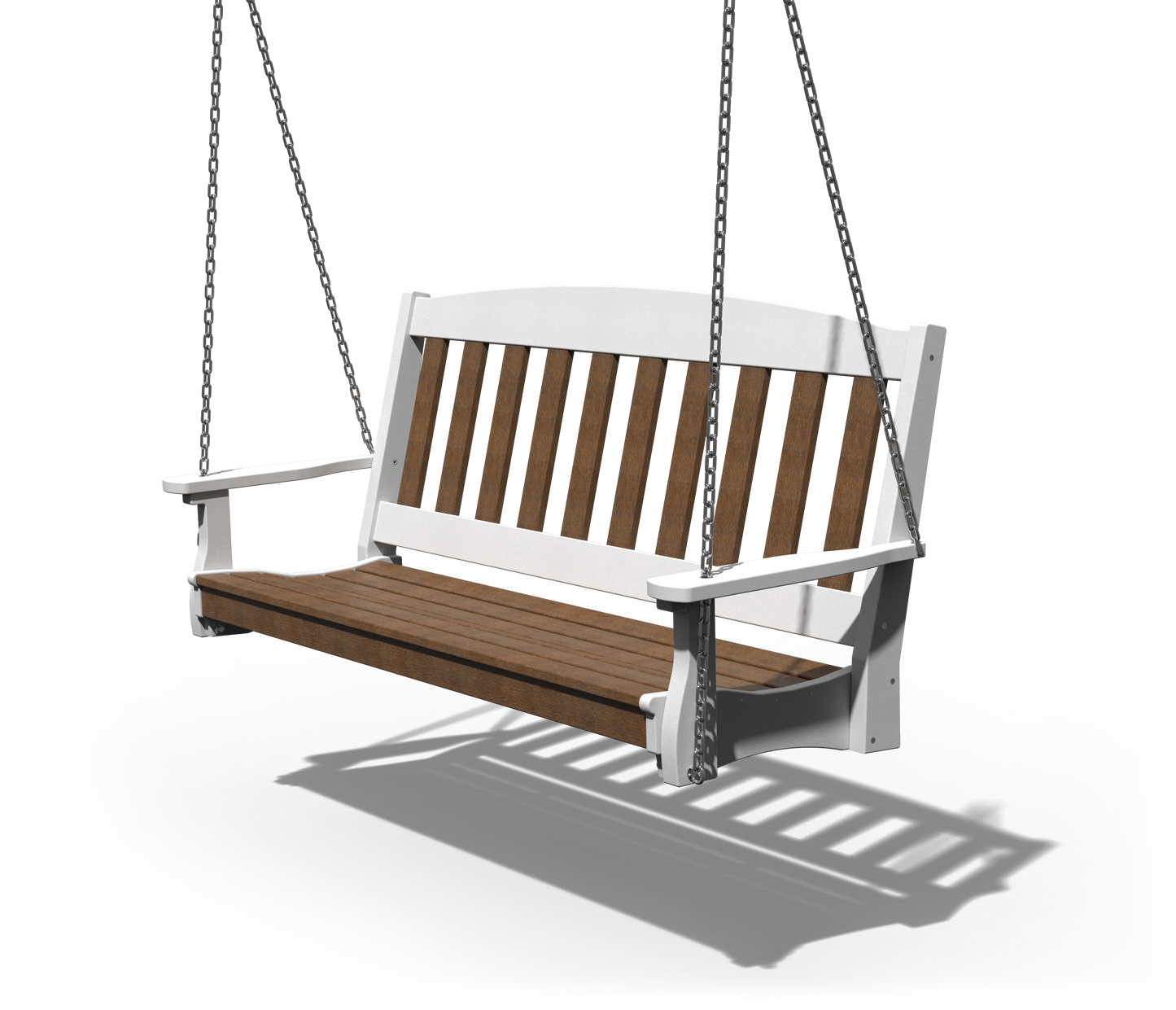 Patiova Recycled Plastic 5' English Garden Hanging Swing - LEAD TIME TO SHIP 3 WEEKS