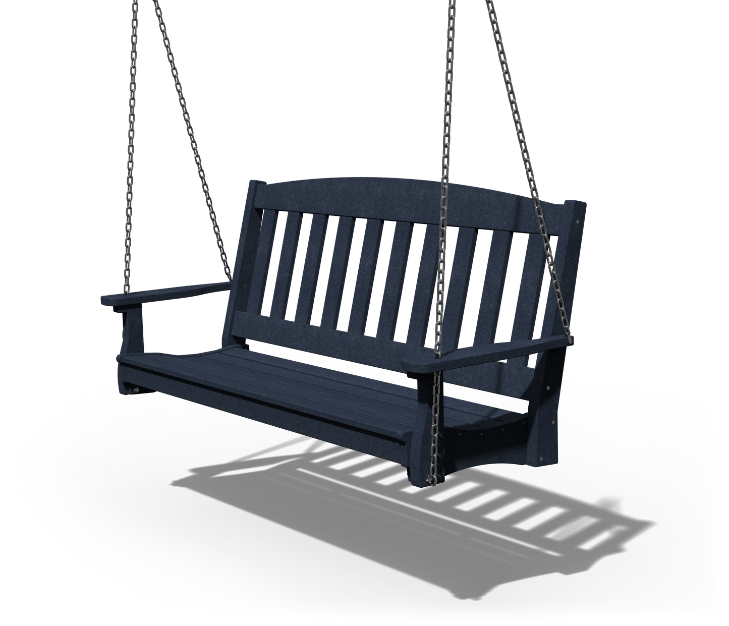 Patiova Recycled Plastic 5' English Garden Hanging Swing - LEAD TIME TO SHIP 3 WEEKS