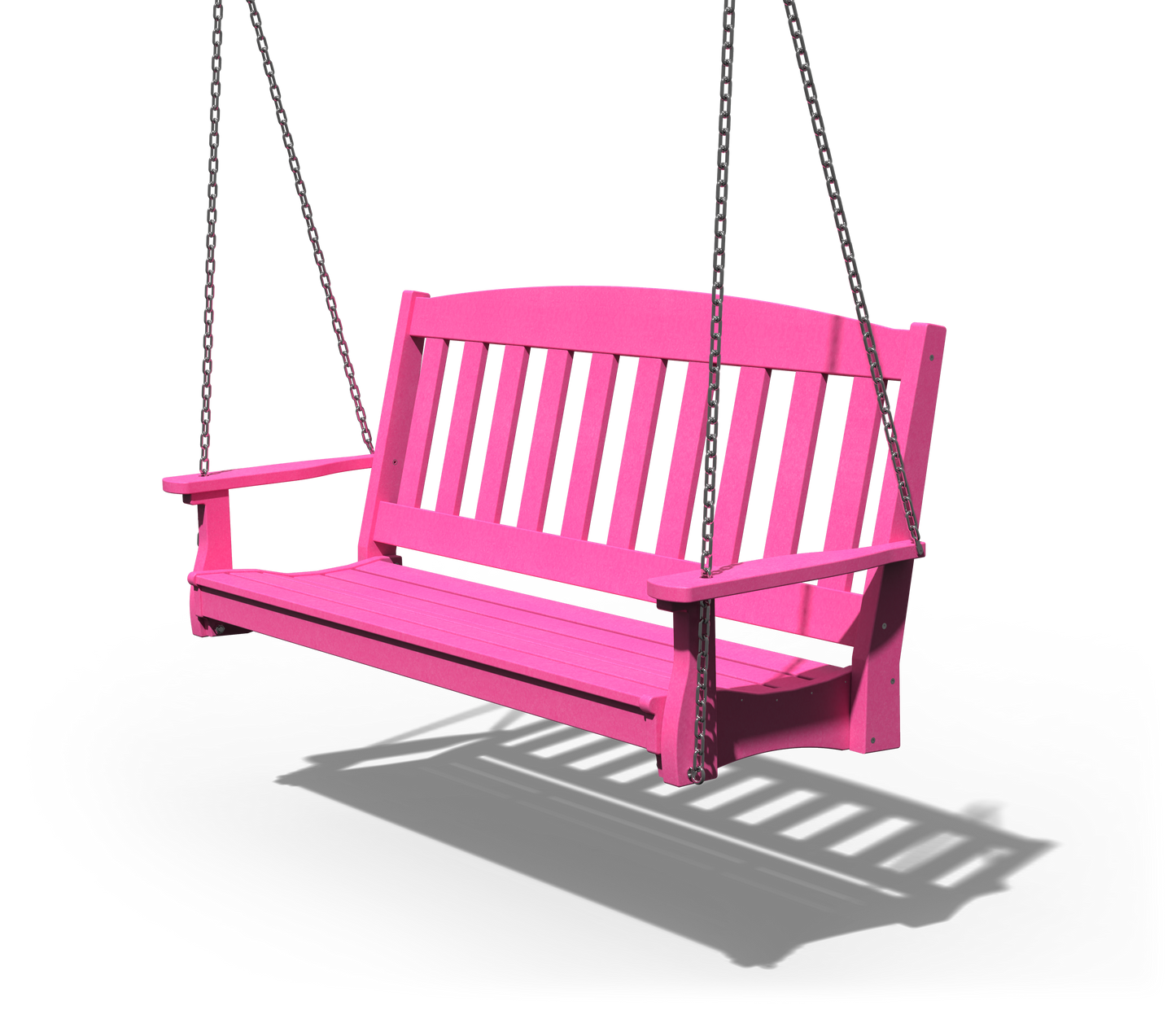 Patiova Recycled Plastic 5' English Garden Hanging Swing - LEAD TIME TO SHIP 3 WEEKS