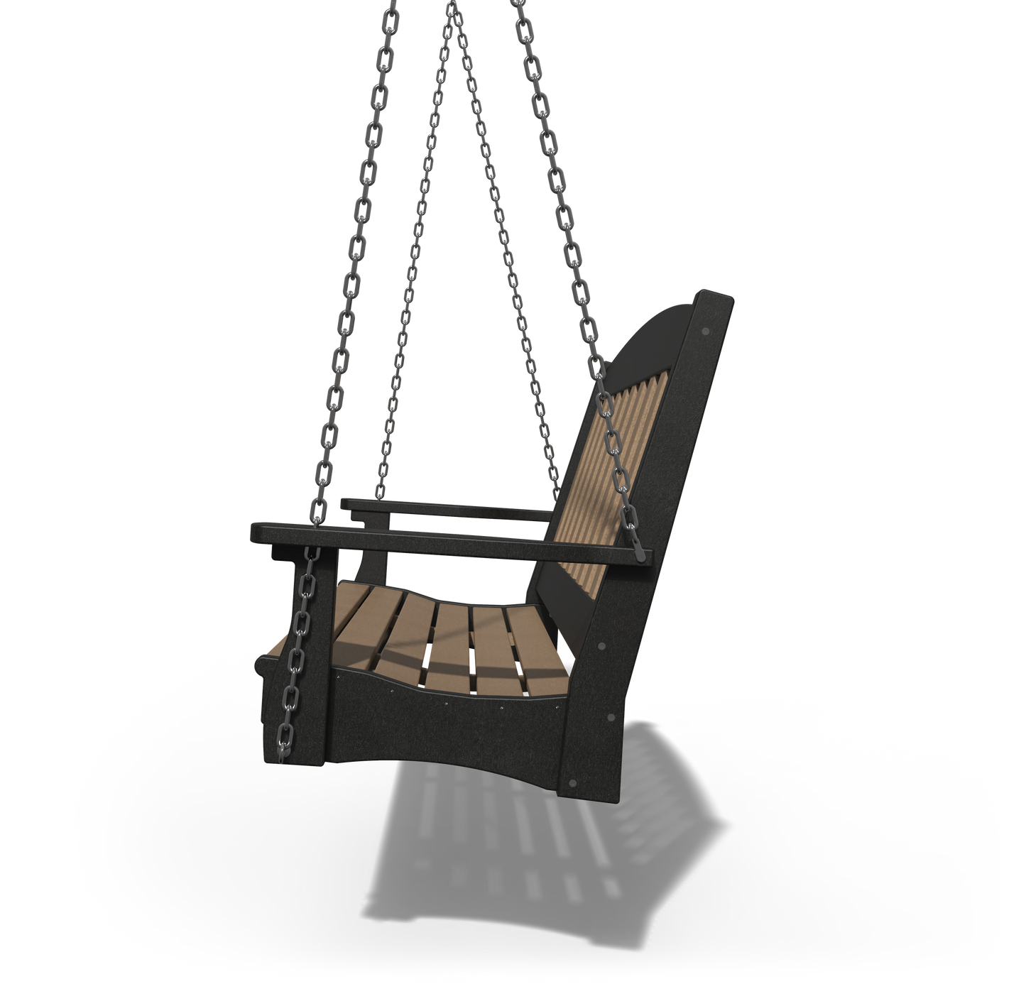 Patiova Recycled Plastic 5' English Garden Hanging Swing - LEAD TIME TO SHIP 3 WEEKS