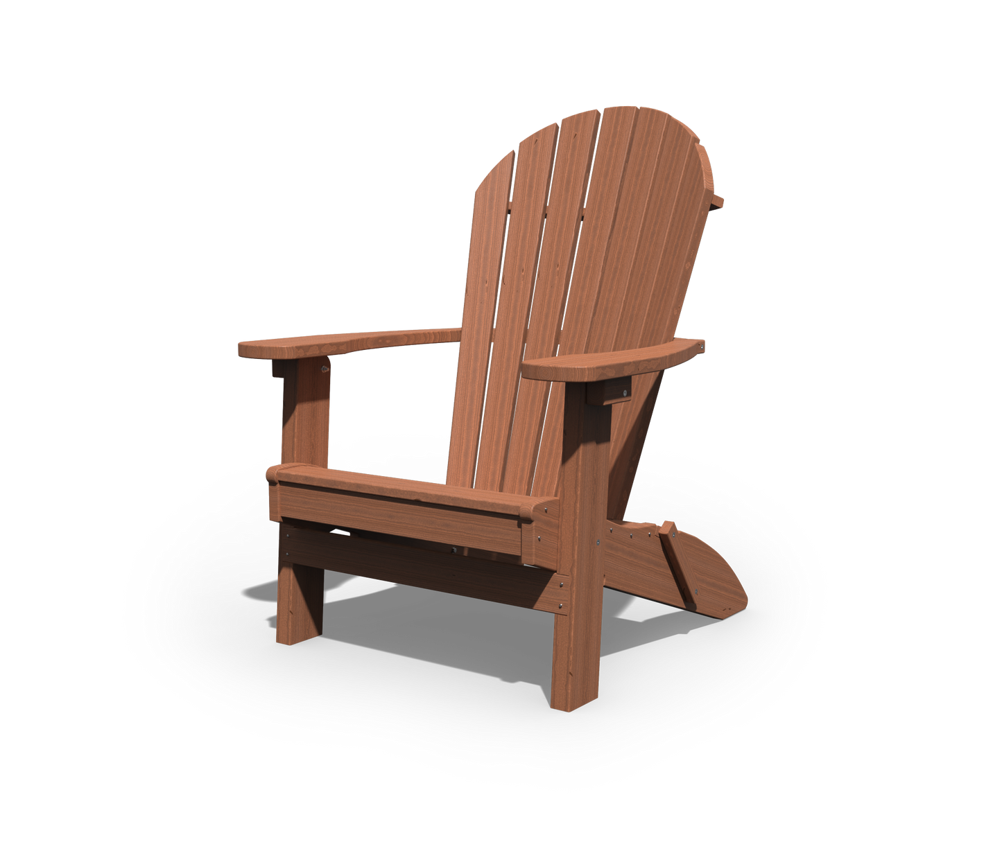 Patiova Amish Crafted Pressure Treated Pine Folding Adirondack Chair - LEAD TIME TO SHIP 3 WEEKS