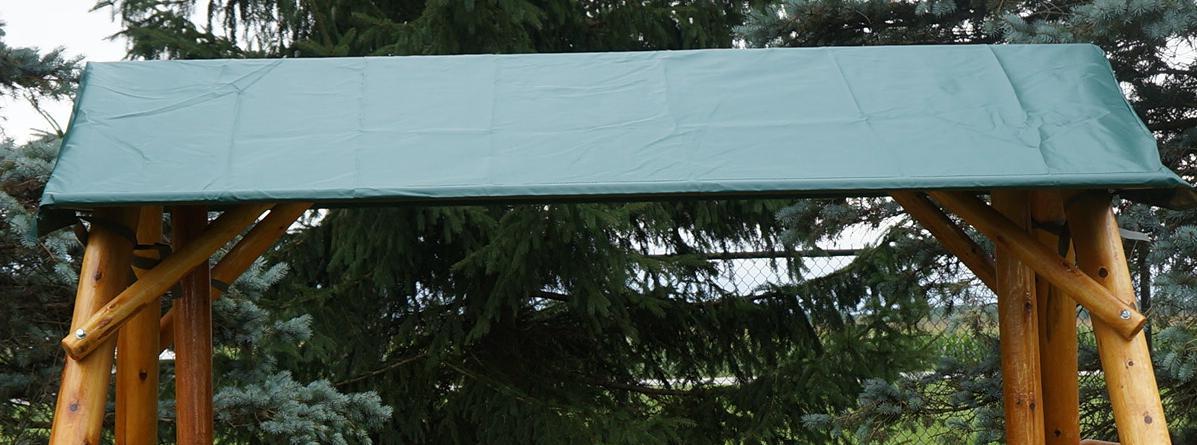 Moon Valley Rustic Tete-a-Tete Swing Canopy Kit (w/hardware) - LEAD TIME TO SHIP 2 WEEKS OR LESS