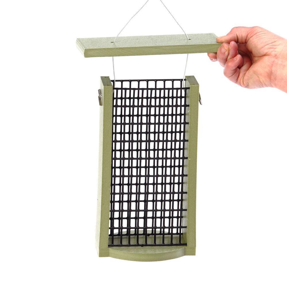 Green Solutions Recycled Plastic Double Suet Feeder- Ships Within 7 to 10 Business Days