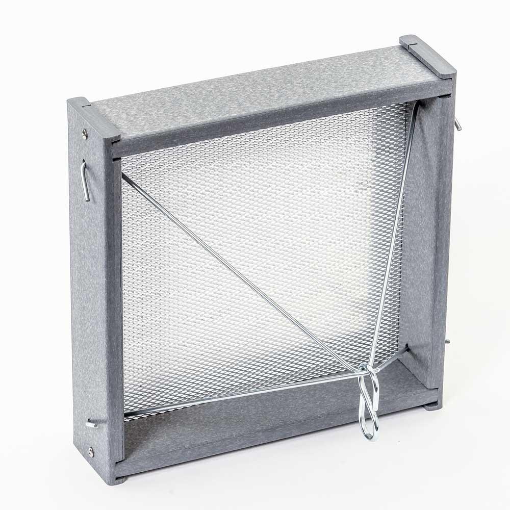 Green Solutions Recycled Plastic Hanging Platform Feeder Gray Small - Ships Within 7 to 10 Business Days