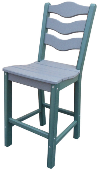Perfect Choice Recycled Plastic Counter Height Standard Armless Chair -  Lead Time To Ship 7 to 10 Business Days - LEAD TIME TO SHIP 4 WEEKS OR LESS