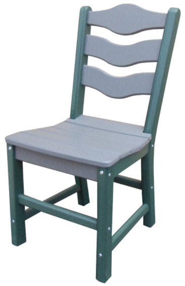 Perfect Choice Recycled Plastic Traditional Dining Height Standard Armless Chair - LEAD TIME TO SHIP 4 WEEKS OR LESS