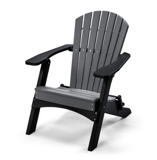 Perfect Choice Recycled Plastic Classic Folding Adirondack Chair - LEAD TIME TO SHIP 4 WEEKS OR LESS