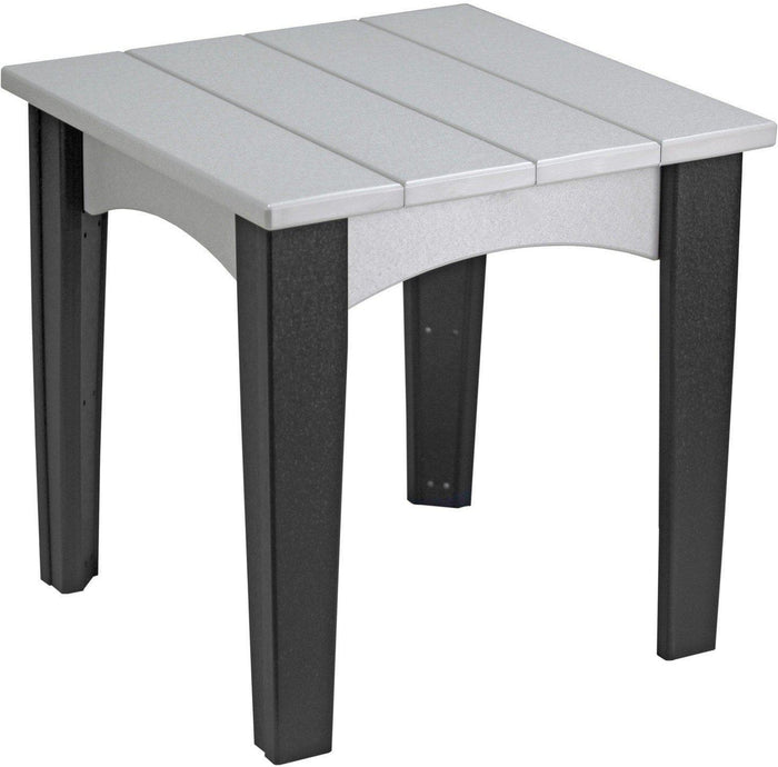 LuxCraft Recycled Plastic Island End Table - Rocking Furniture
