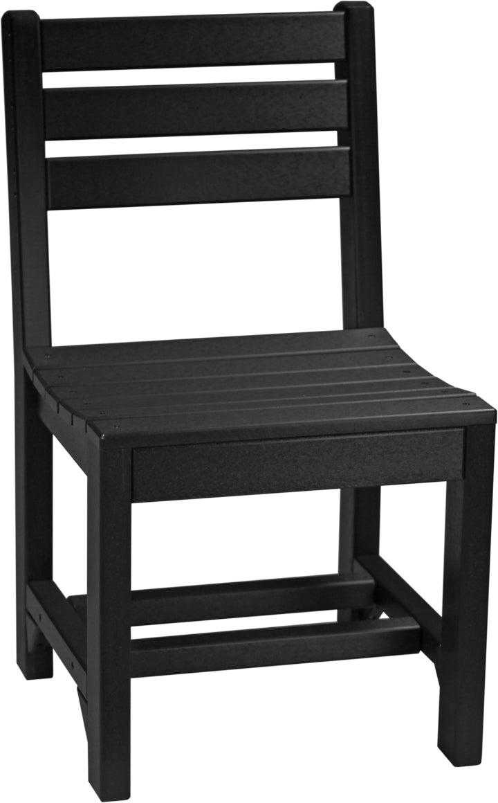 LuxCraft Recycled Plastic Island Side Chair (DINING HEIGHT) - LEAD TIME TO SHIP 3 TO 4 WEEKS