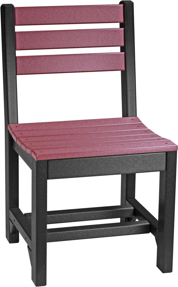 LuxCraft Recycled Plastic Island Side Chair (DINING HEIGHT) - LEAD TIME TO SHIP 3 TO 4 WEEKS