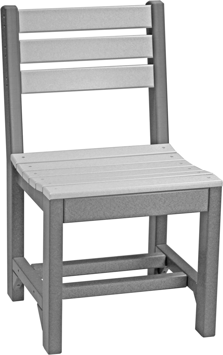 LuxCraft Recycled Plastic Island Side Chair (DINING HEIGHT) - LEAD TIME TO SHIP 3 TO 4 WEEKS
