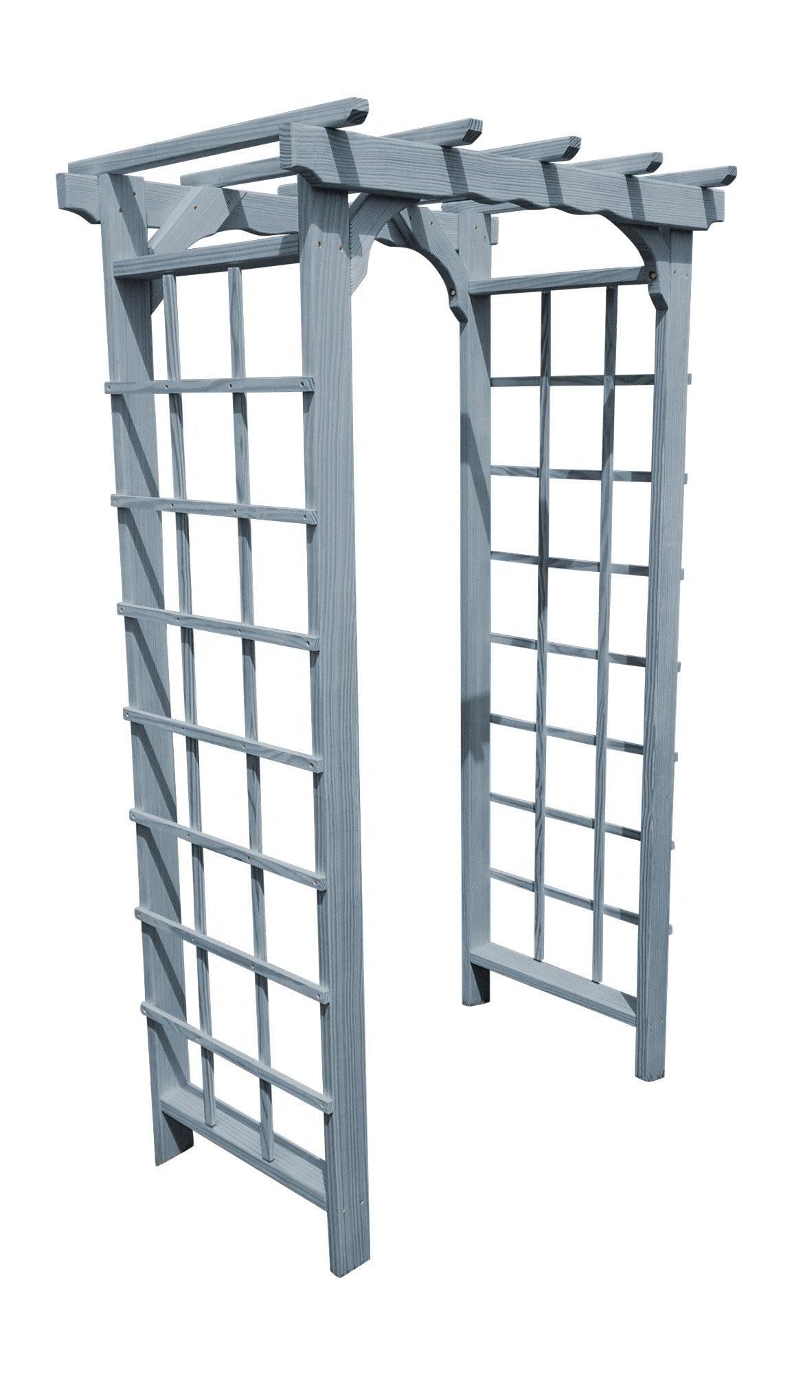 A&L FURNITURE CO. 3' Morgan Pressure Treated Pine Arbor - LEAD TIME TO SHIP 10 BUSINESS DAYS