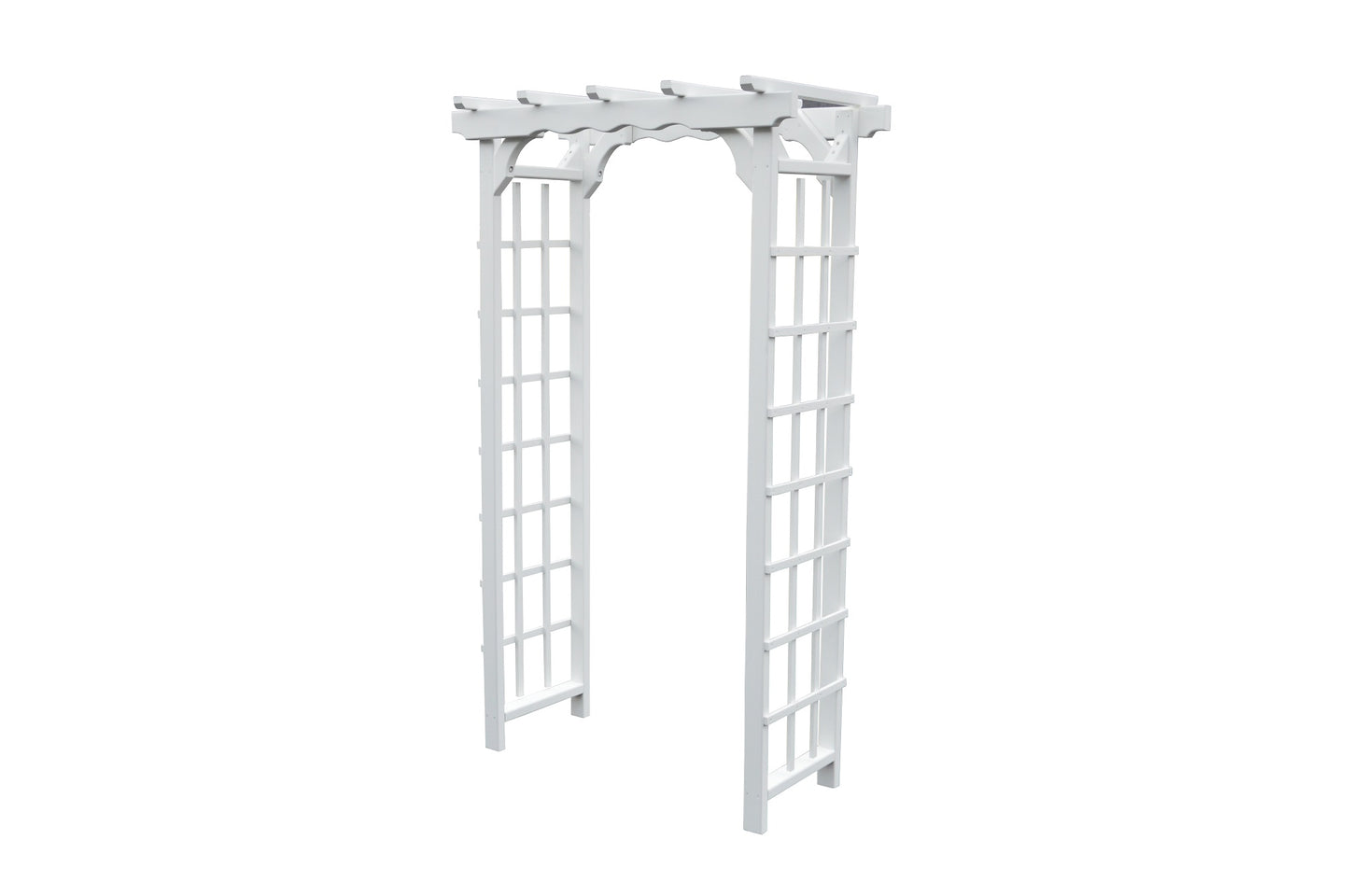 A&L FURNITURE CO. 3' Morgan Pressure Treated Pine Arbor - LEAD TIME TO SHIP 10 BUSINESS DAYS