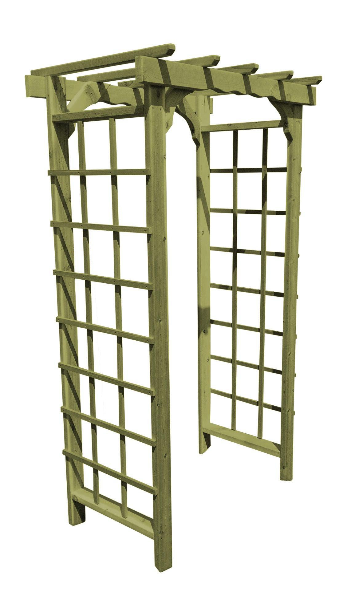 A&L Furniture Co. Western Red Cedar 3' Morgan Arbor - LEAD TIME TO SHIP 2 WEEKS