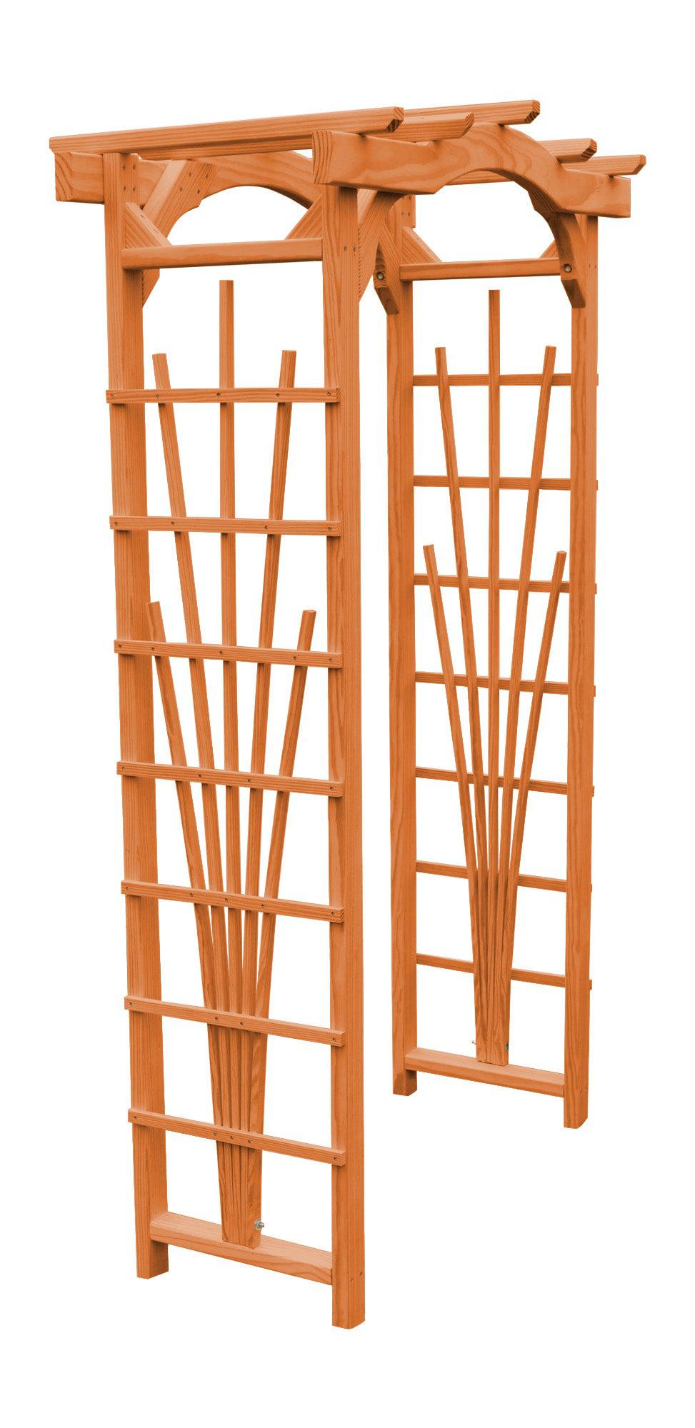 A&L FURNITURE CO. 3' Cranbrook Pressure Treated Pine Arbor (THIS ITEM HAS BEEN DISCONTINUED)