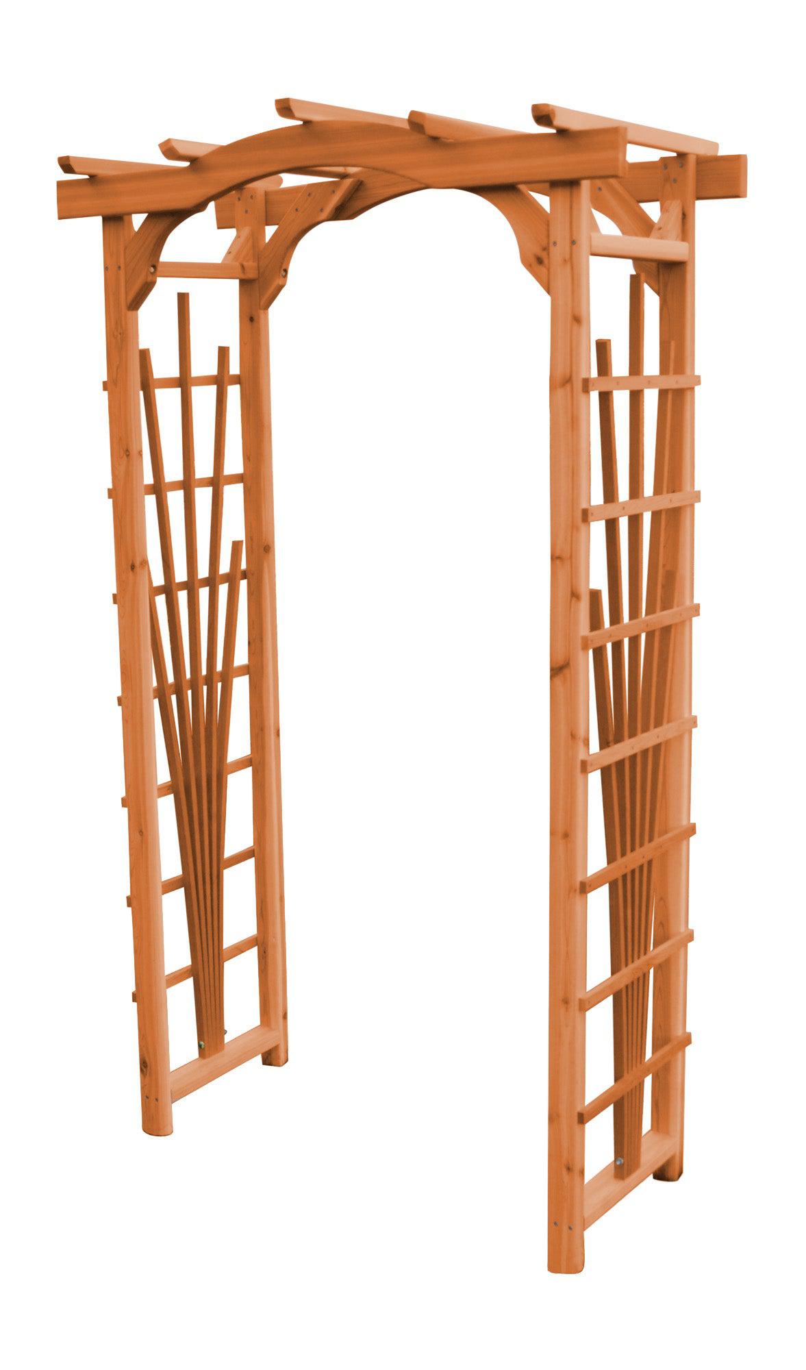 A&L Furniture Co. Western Red Cedar 3' Cranbrook Arbor - LEAD TIME TO SHIP 4 WEEKS OR LESS