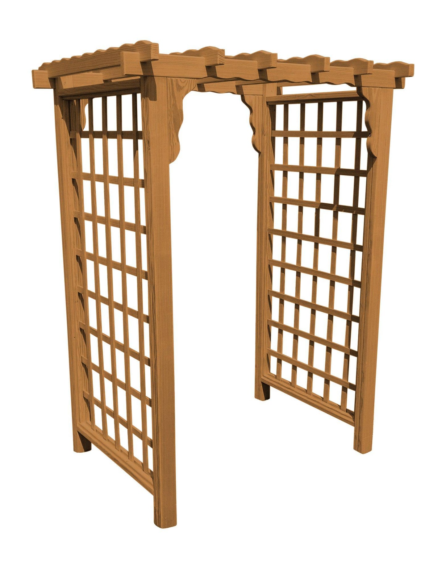 Backyard Crafts 5' Lexington Pressure Treated Pine Arbor - LEAD TIME TO SHIP 10 BUSINESS DAYS