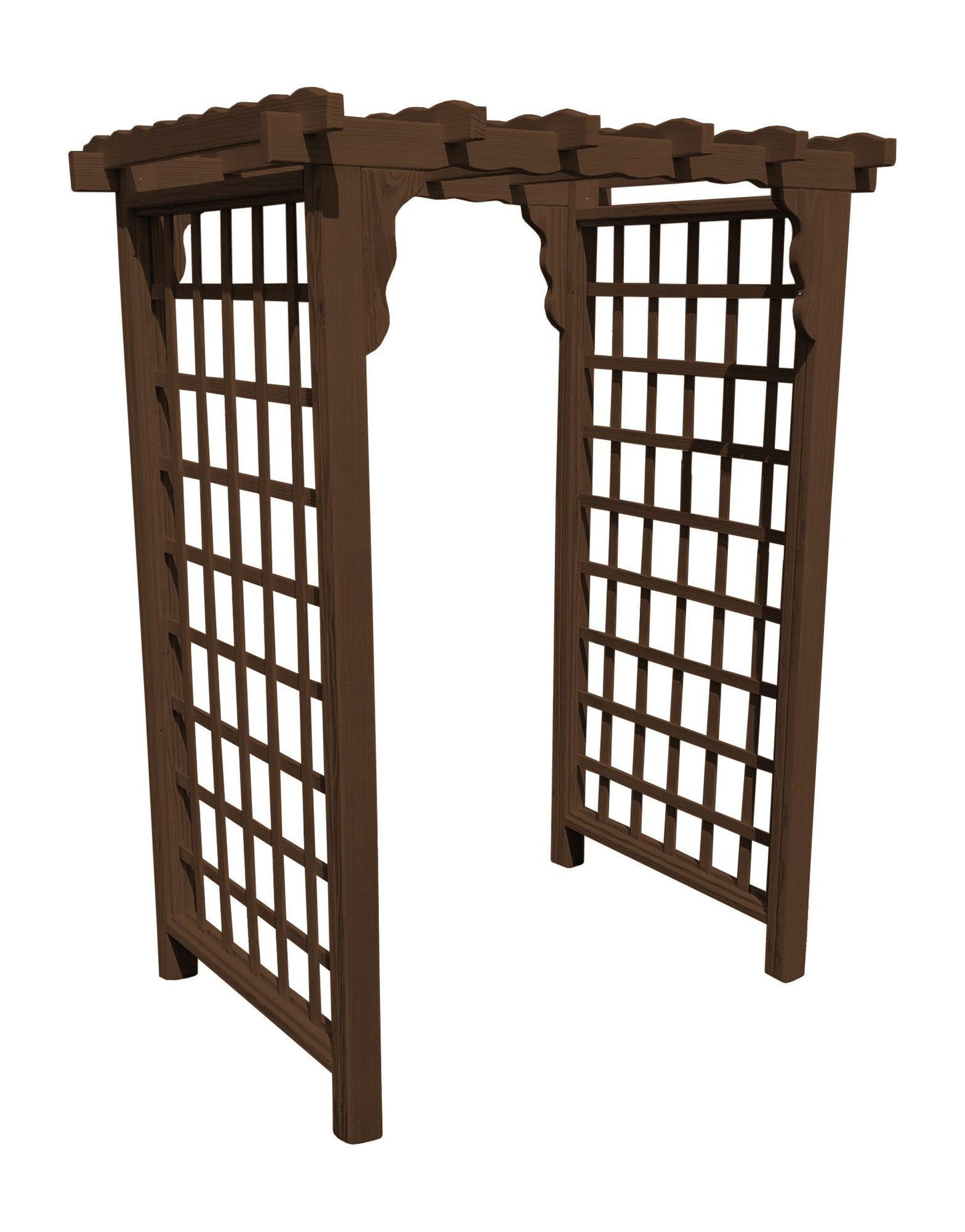 Backyard Crafts 5' Lexington Pressure Treated Pine Arbor - LEAD TIME TO SHIP 10 BUSINESS DAYS