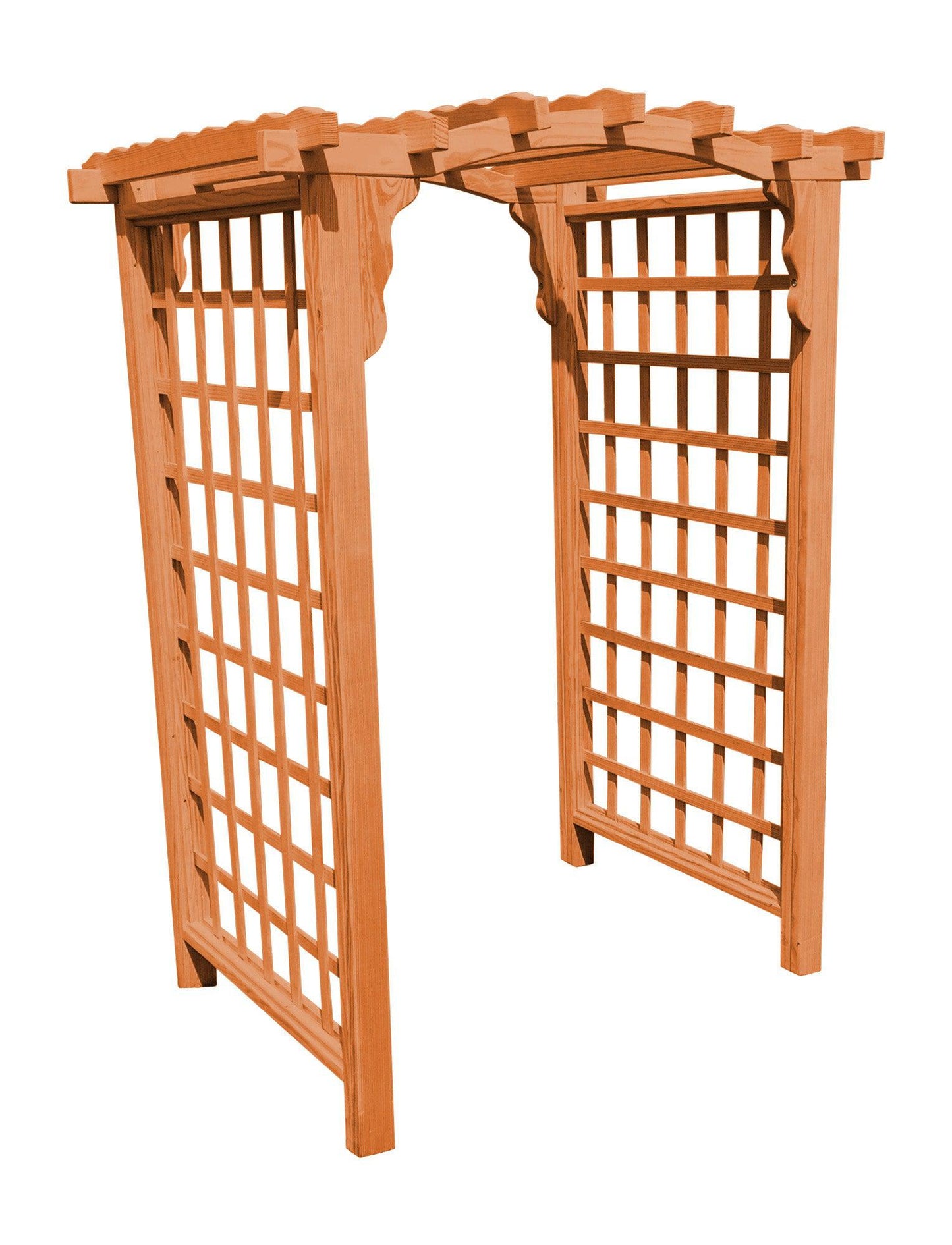 A&L FURNITURE CO. 5' Cambridge Pressure Treated Pine Arbor - LEAD TIME TO SHIP 10 BUSINESS DAYS