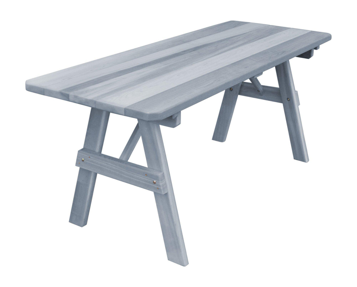 Regallion Outdoor Western Red Cedar 70" Traditional Table Only - LEAD TIME TO SHIP 2 WEEKS