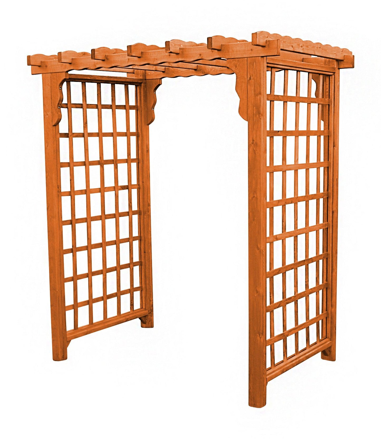 A&L Furniture Co. Western Red Cedar 4' Lexington Arbor - LEAD TIME TO SHIP 4 WEEKS OR LESS