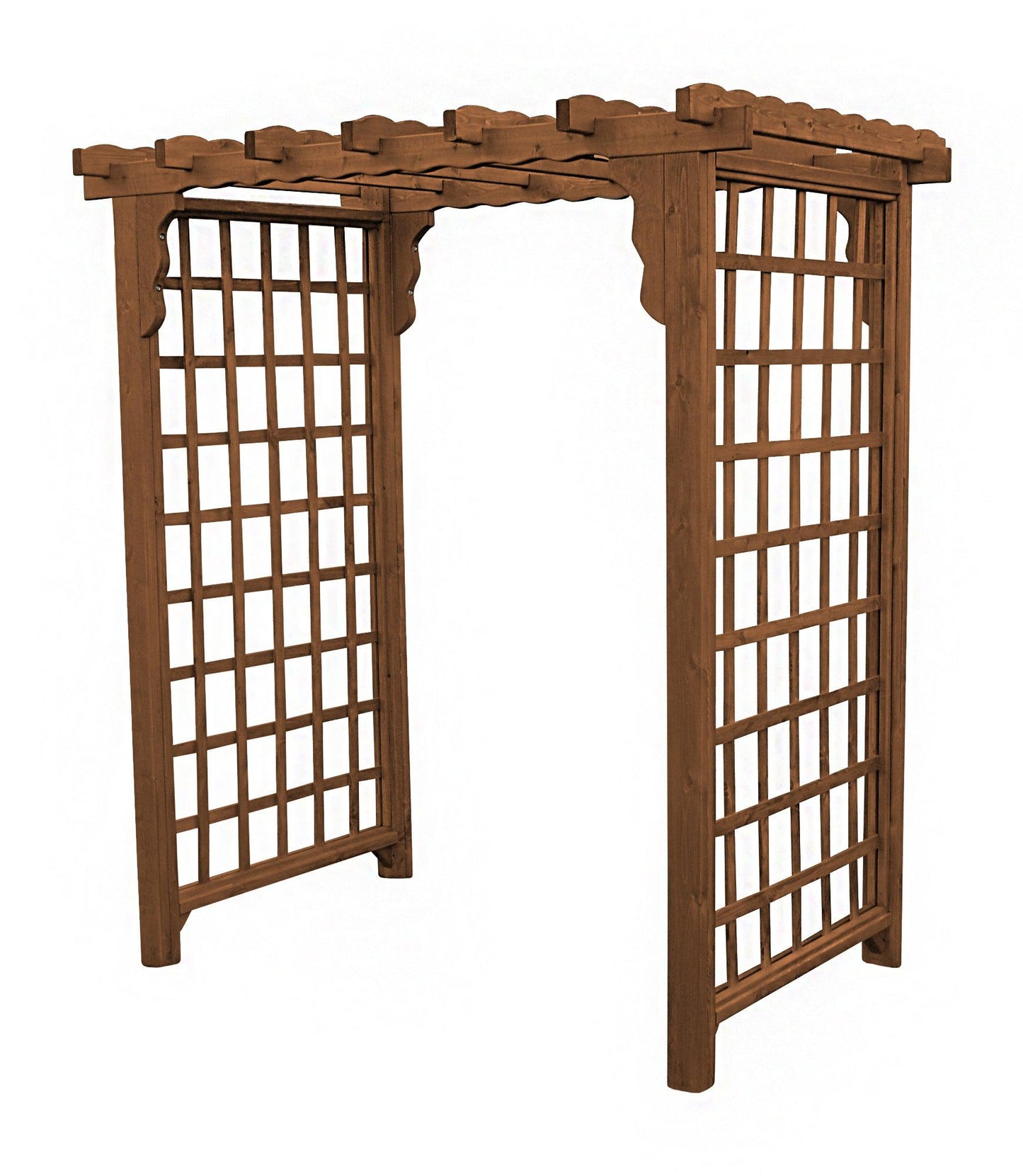 A&L Furniture Co. Western Red Cedar 4' Lexington Arbor - LEAD TIME TO SHIP 4 WEEKS OR LESS