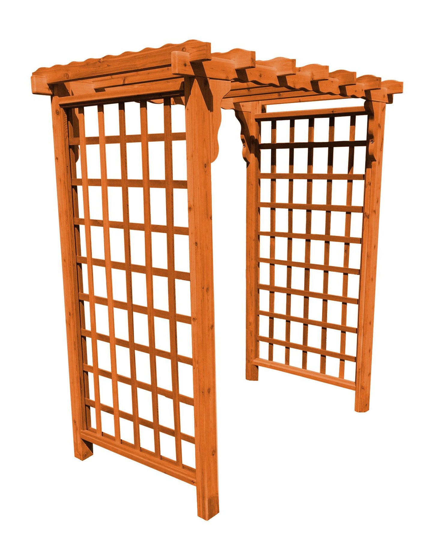 A&L Furniture Co. Western Red Cedar 4' Lexington Arbor - LEAD TIME TO SHIP 4 WEEKS OR LESS