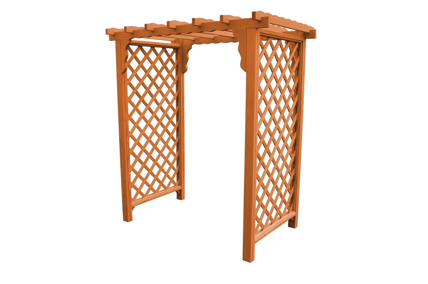 Backyard Crafts 6' Covington Pressure Treated Pine Arbor - LEAD TIME TO SHIP 10 BUSINESS DAYS
