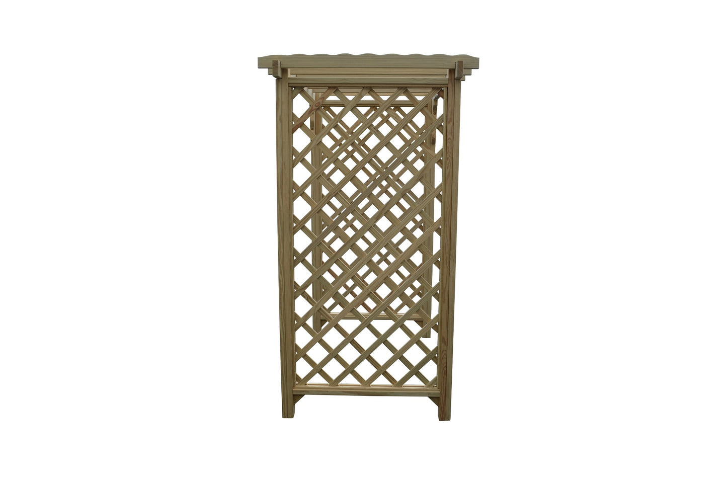 Backyard Crafts 6' Covington Pressure Treated Pine Arbor - LEAD TIME TO SHIP 10 BUSINESS DAYS