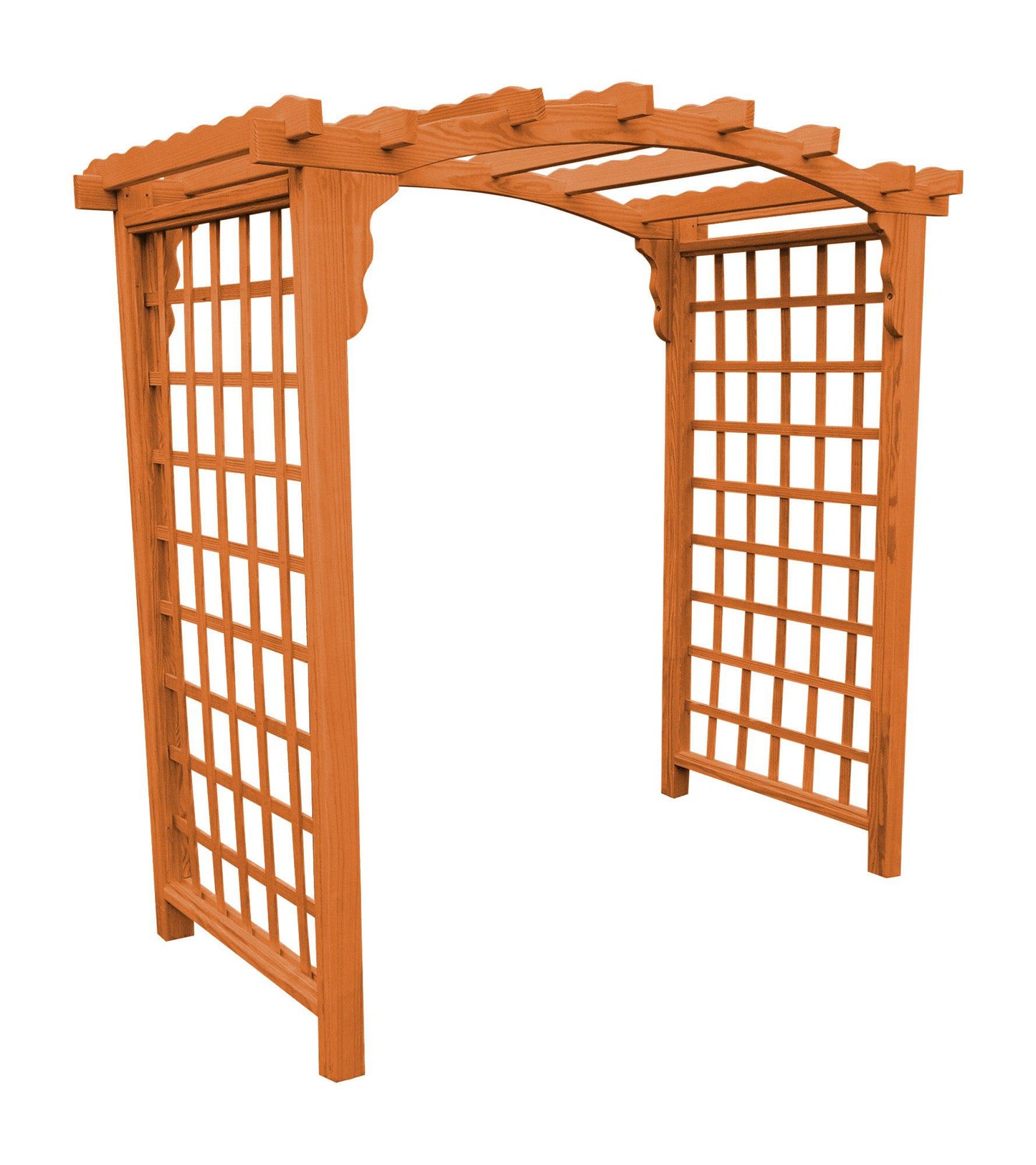 A&L FURNITURE CO. 5' Cambridge Pressure Treated Pine Arbor - LEAD TIME TO SHIP 10 BUSINESS DAYS