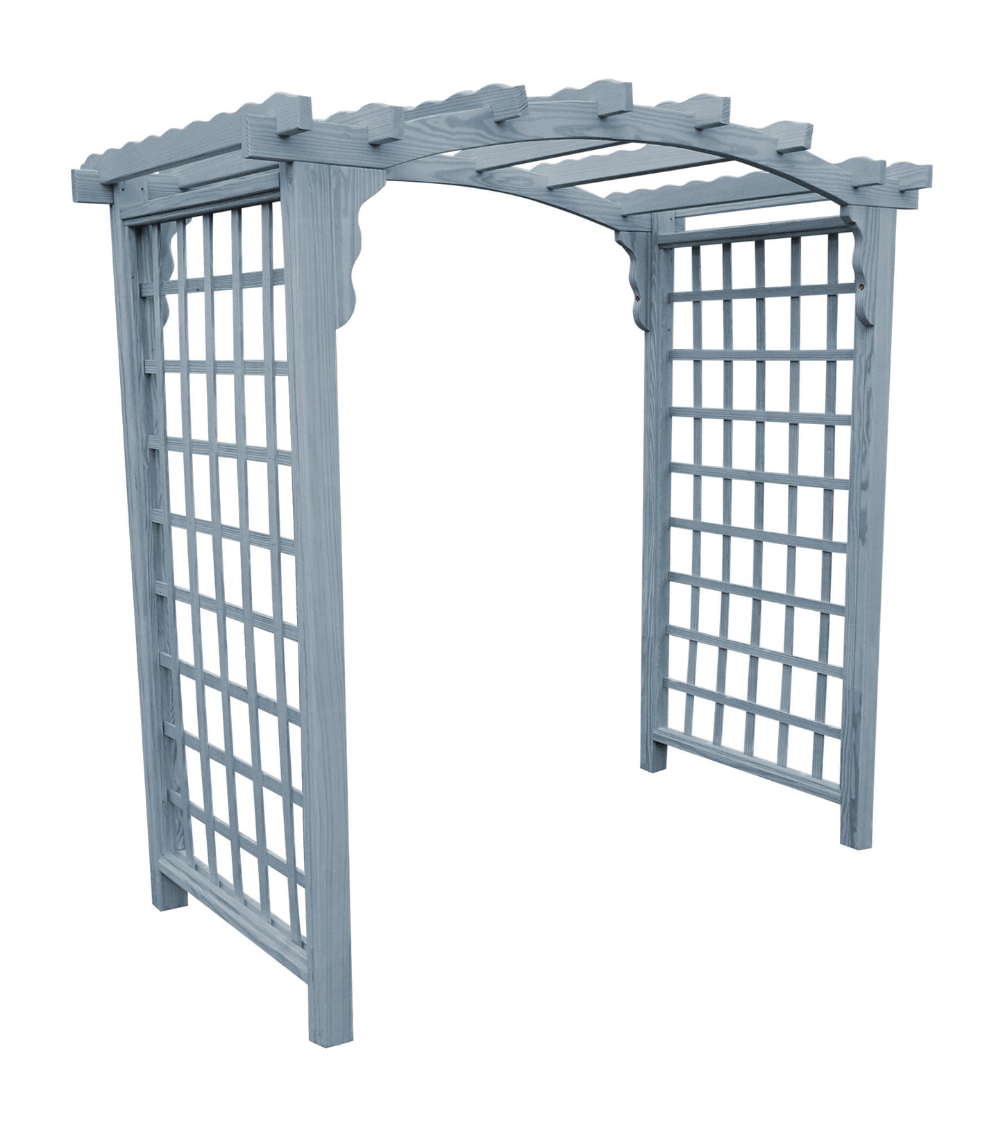 A&L FURNITURE CO. 5' Cambridge Pressure Treated Pine Arbor - LEAD TIME TO SHIP 10 BUSINESS DAYS