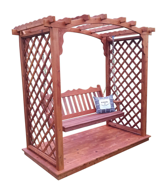 ArborDeck_Swing-RedwoodStain