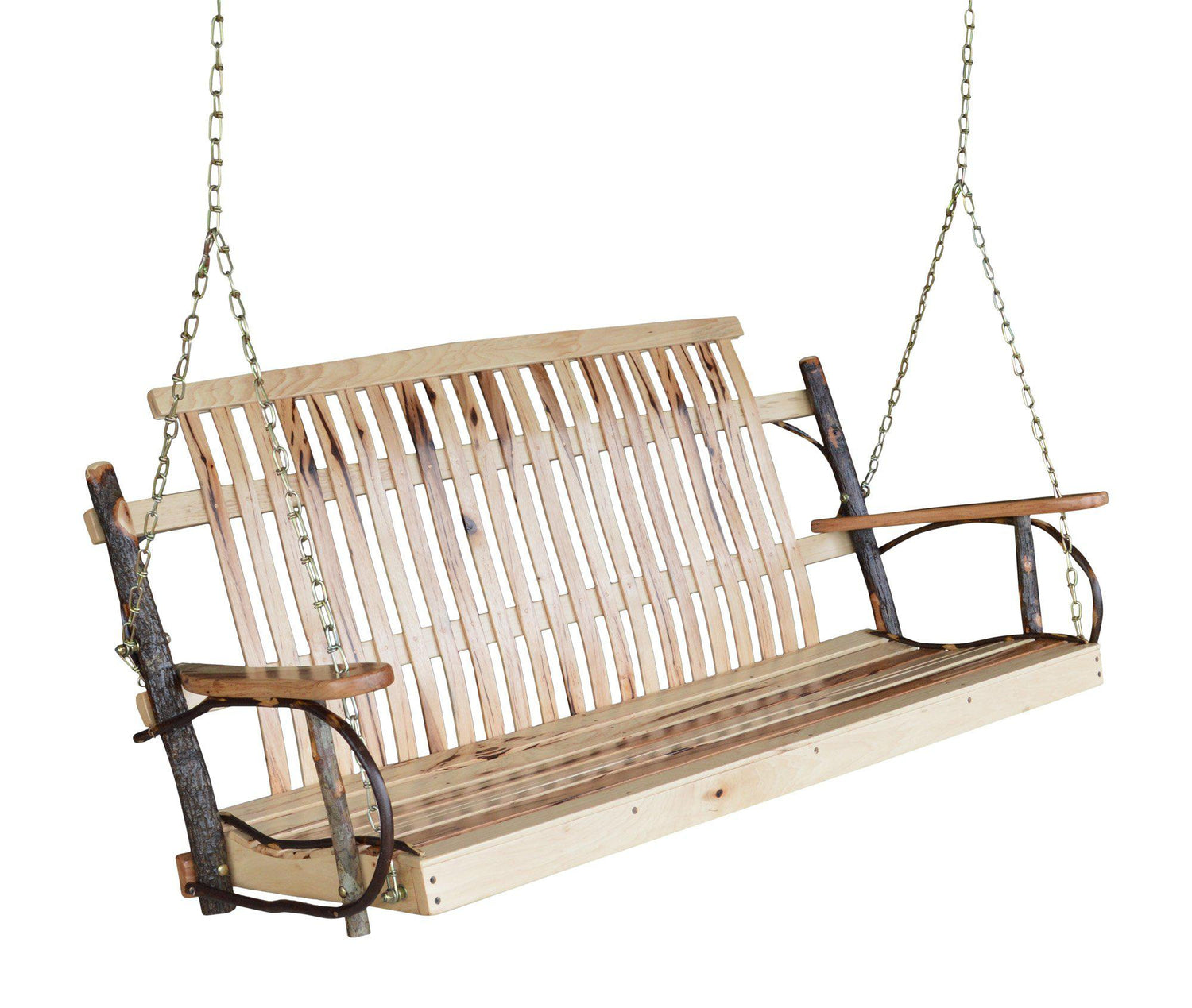 Amish Made Hickory Porch Swing Collection