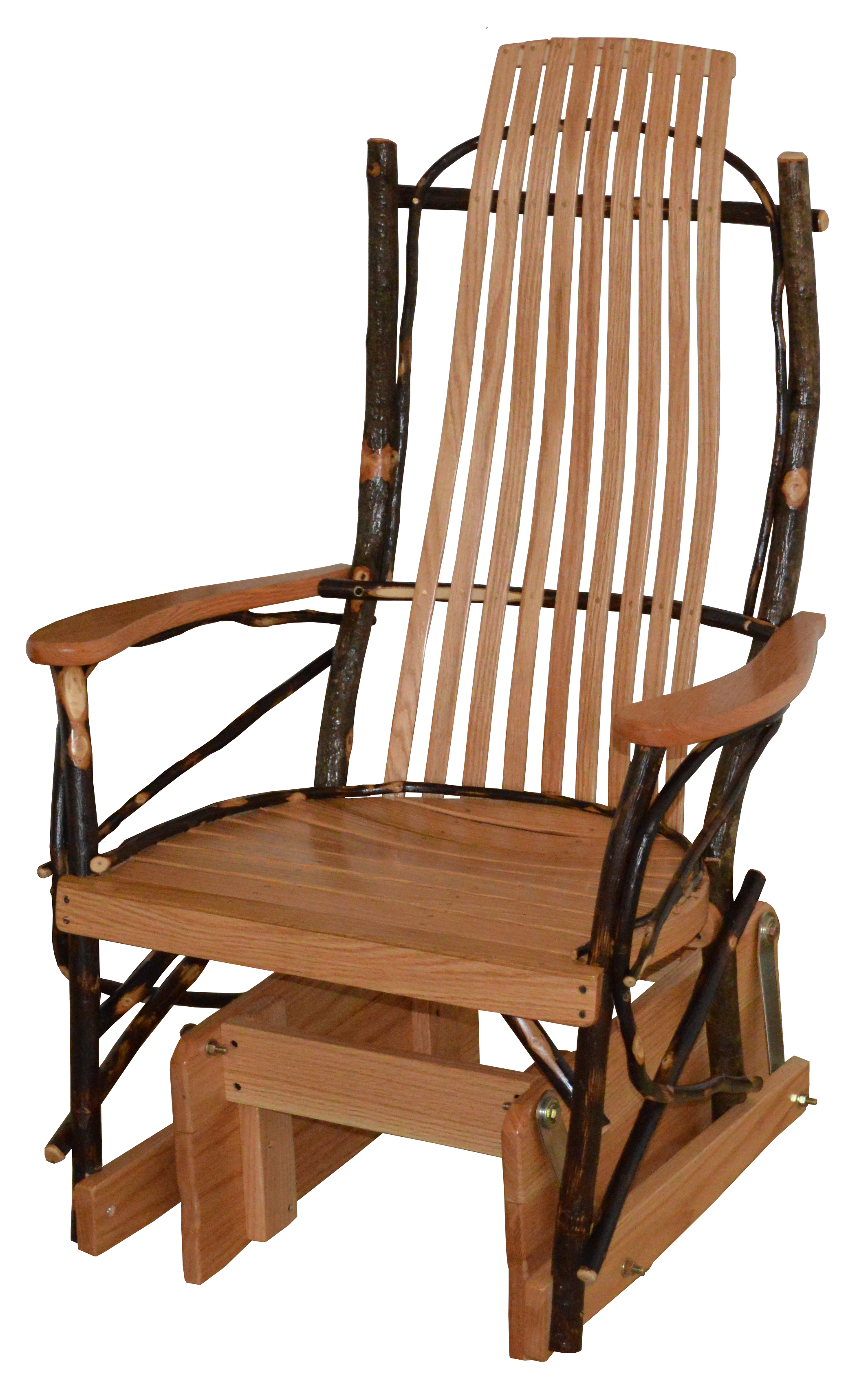 Hickory Glider Rocker Amish Glider Rocking Furniture