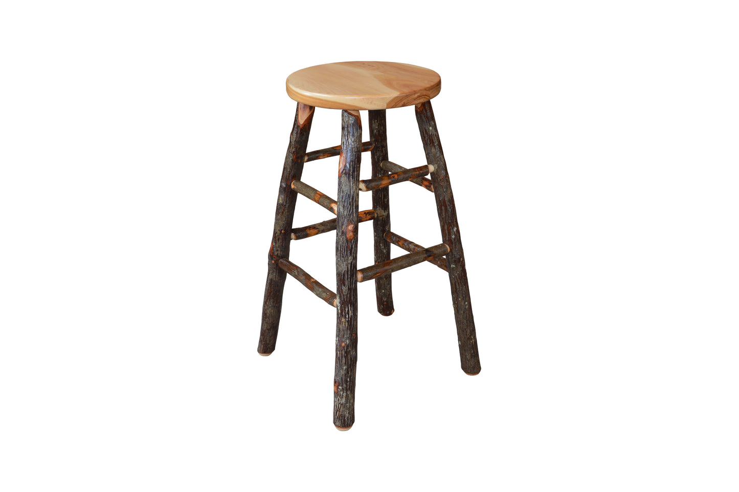 A&L Furniture Co. Hickory Bar Stool - LEAD TIME TO SHIP 4 WEEKS OR LESS