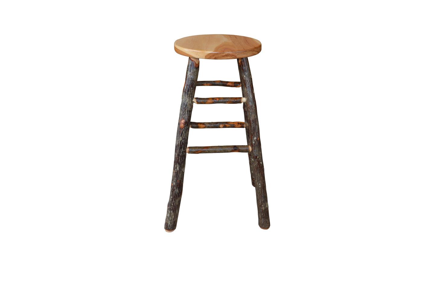 A&L Furniture Co. Hickory Bar Stool - LEAD TIME TO SHIP 4 WEEKS OR LESS