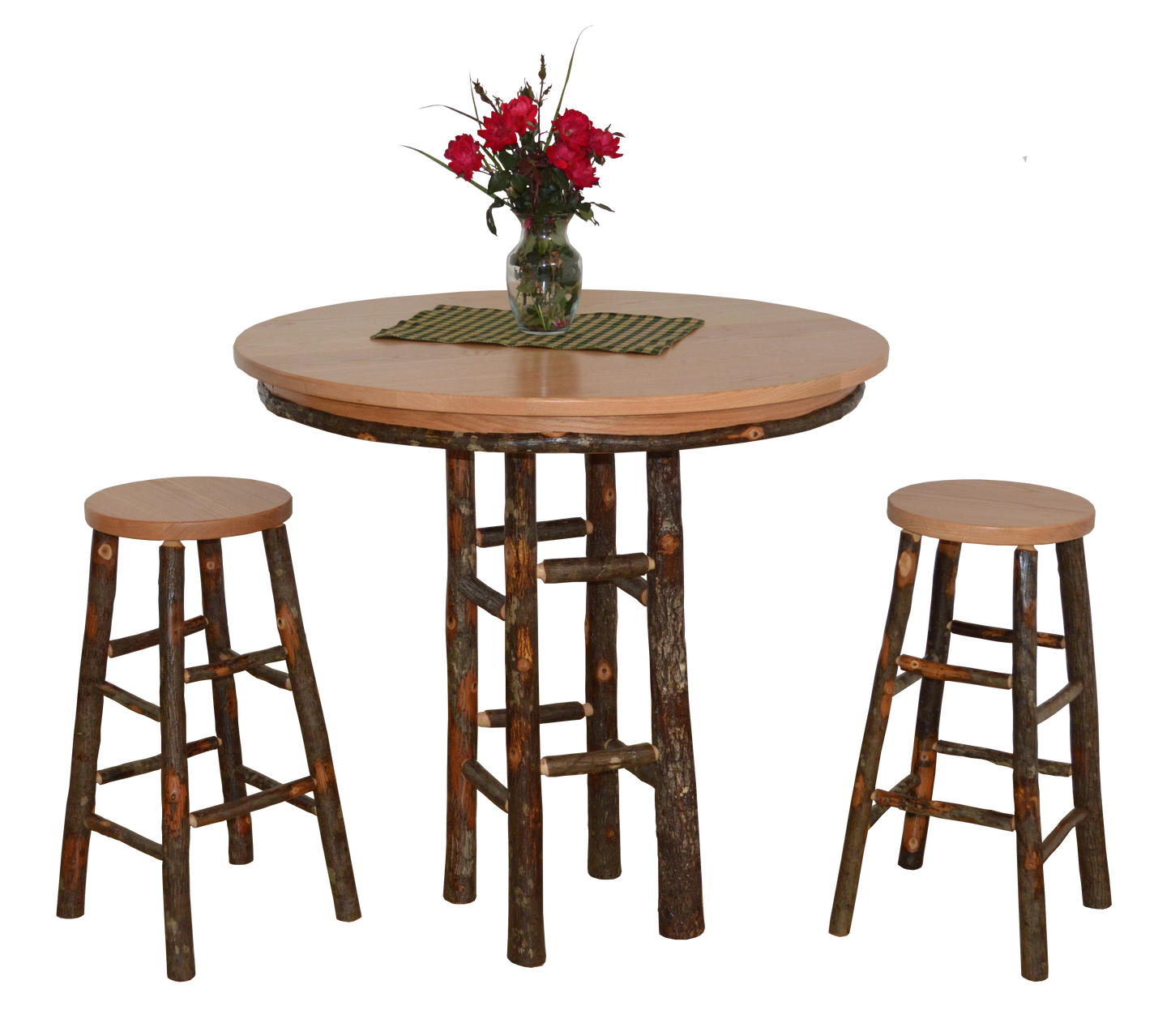A&L Furniture Co. Hickory Bar Stool - LEAD TIME TO SHIP 4 WEEKS OR LESS