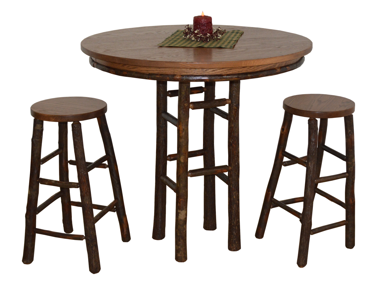 A&L Furniture Co. Hickory Bar Stool - LEAD TIME TO SHIP 4 WEEKS OR LESS