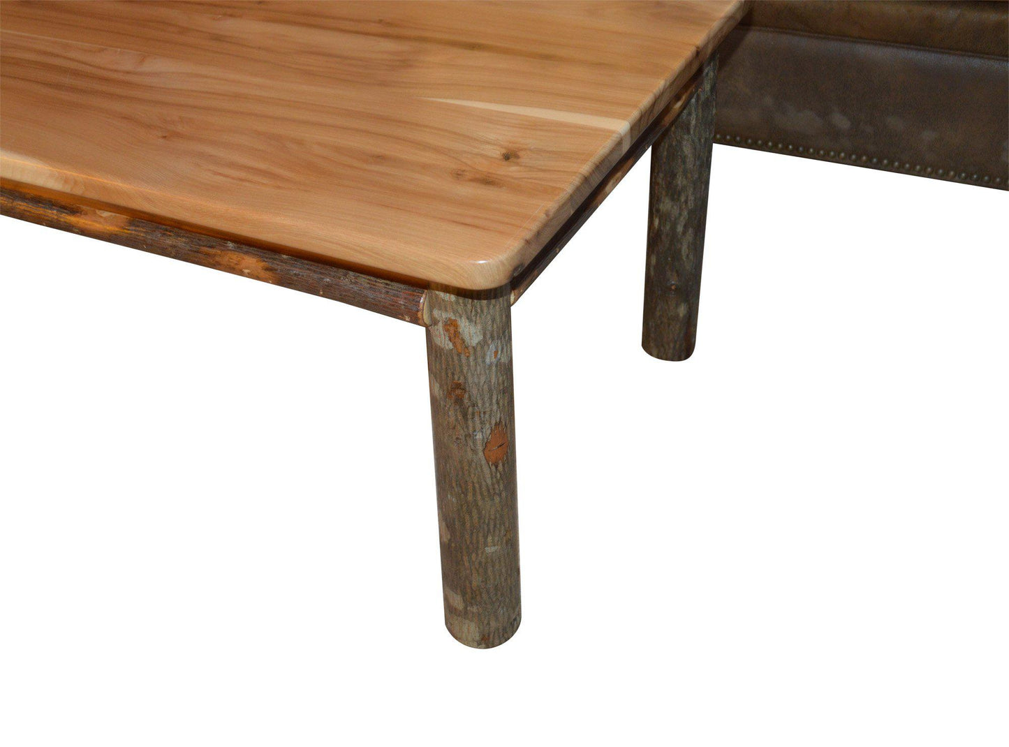 A&L Furniture Co. Amish Hickory Solid Wood Coffee Table - LEAD TIME TO SHIP 10 BUSINESS DAYS